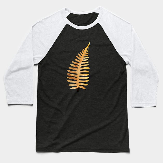 Fern Baseball T-Shirt by TheJollyMarten